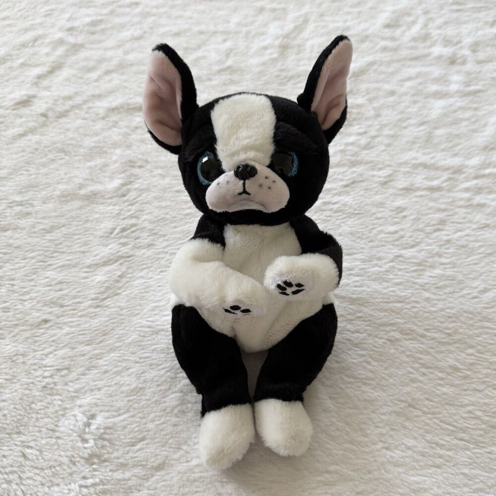 Ty Beanie Baby Bellies Tink Boston Terrier Dog Plush 6 Inch Stuffed Animal 2023